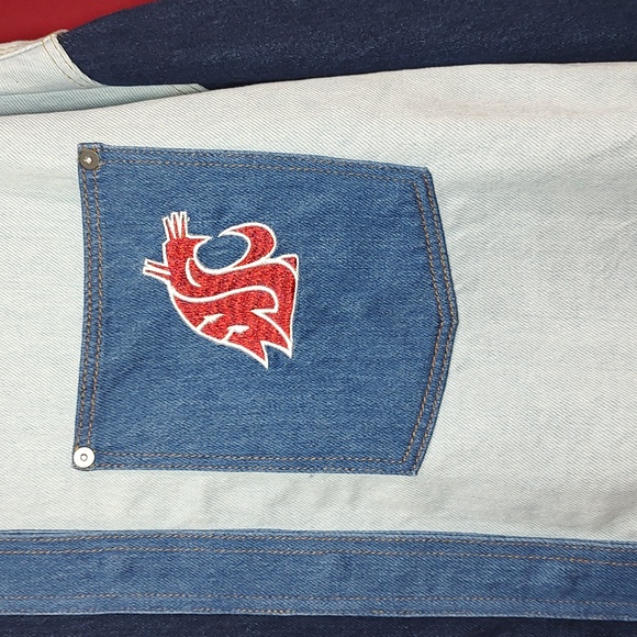 Women's Hype and Vice Denim Washington State Cougar Multi-Hit Hometown Full-Snap - Picture 4 of 12